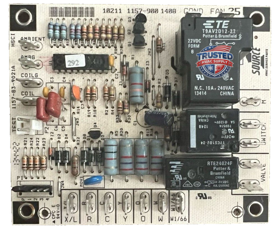 1157-900 GUARANTEED WORKING TESTED GOOD Defrost Control Circuit Board 10211B