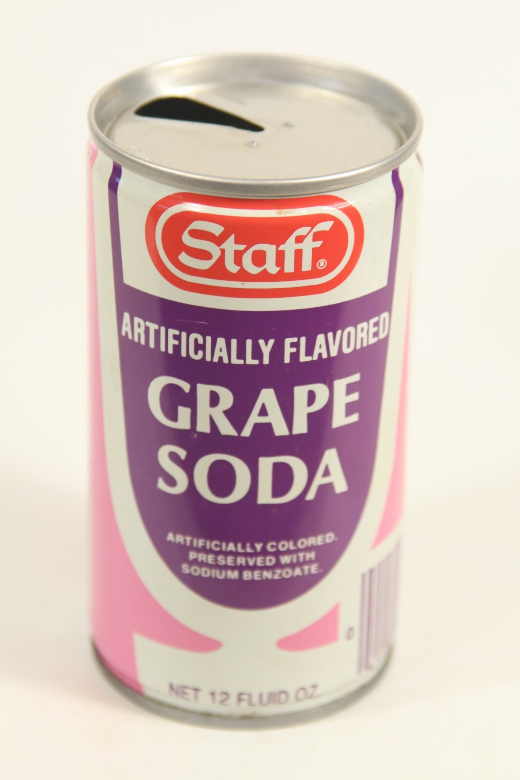 Staff Grape Soda Can - 12oz