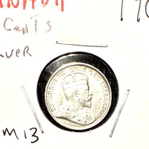 Canada 1903 five cents KM 13 Unc (w)