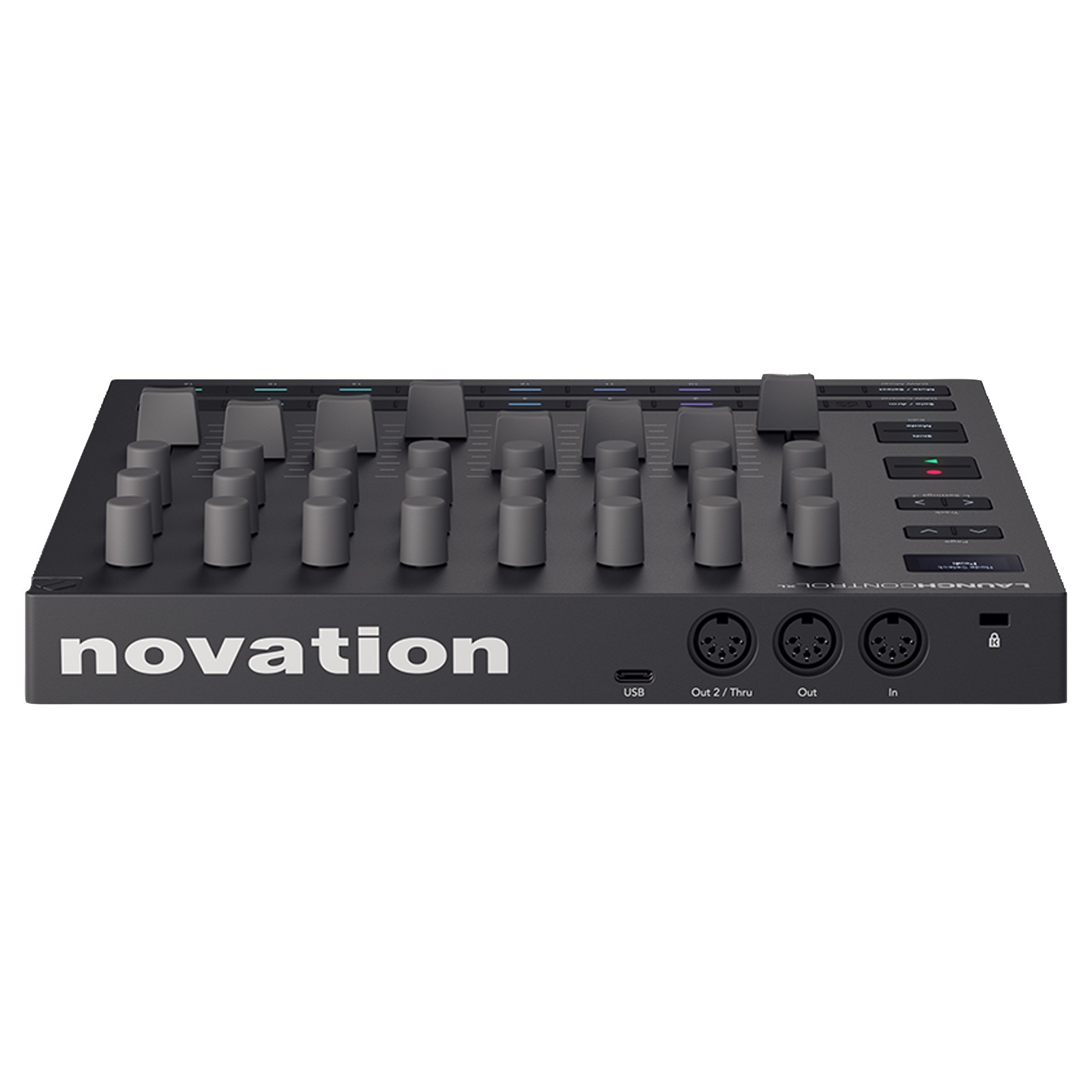 Novation Launch Control XL 3 DAW Midi Control Surface w Headphones
