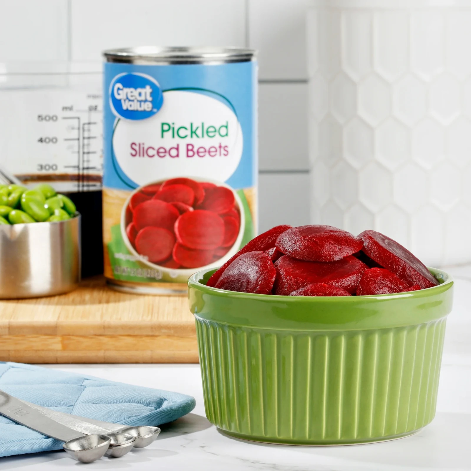 Great Value Pickled Sliced Beets, 15 oz Can (3 pack)