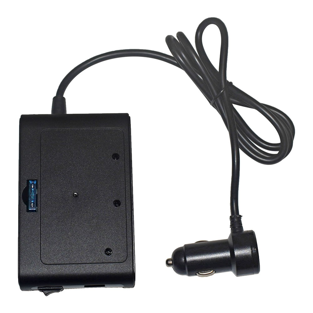 3 Way Car Cigarette Lighter Socket Splitter USB Fast Charger Power Adapter 12V