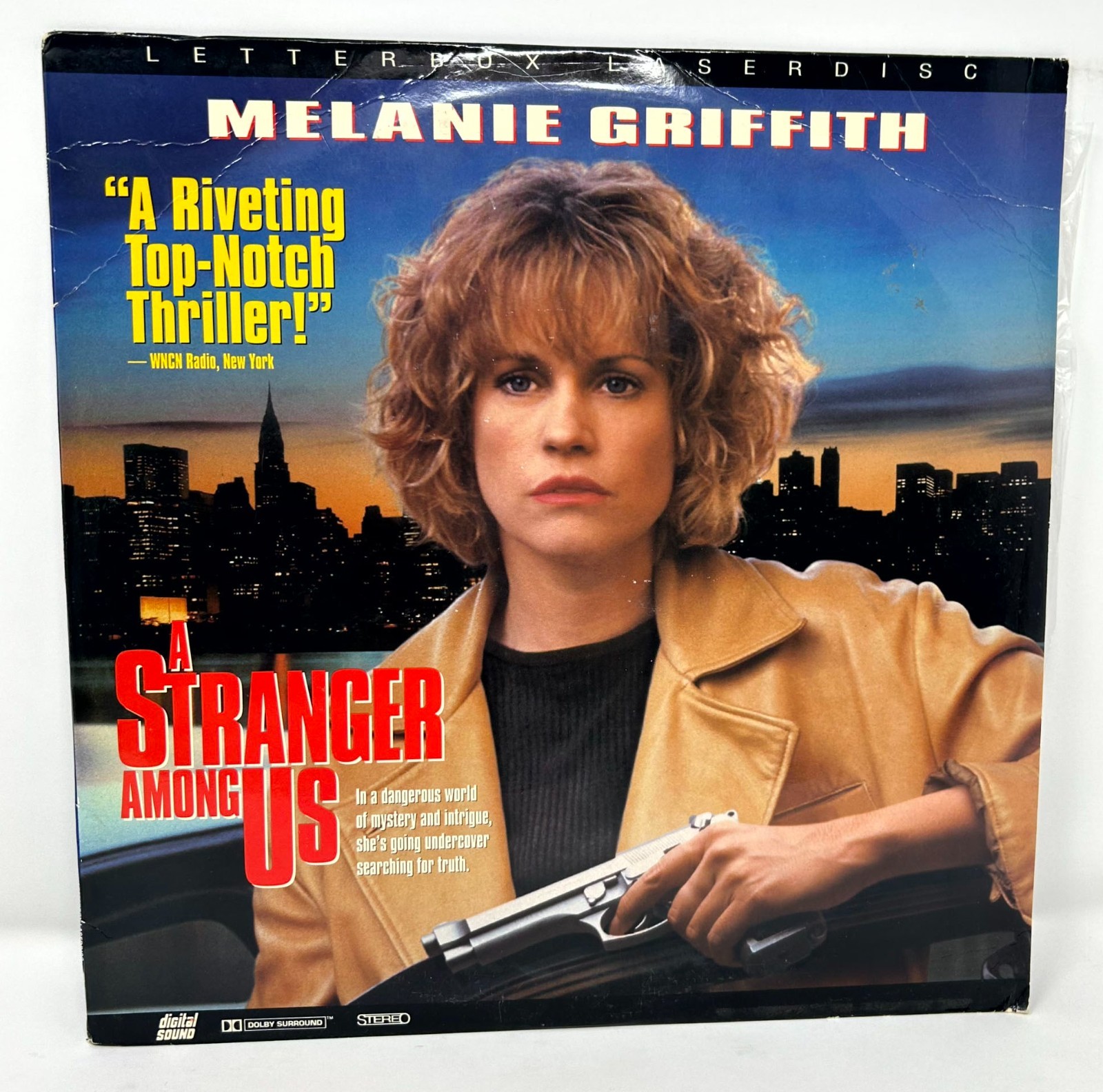 A Stranger Among Us Laserdisc 1480AS Widescreen LD WS 1992