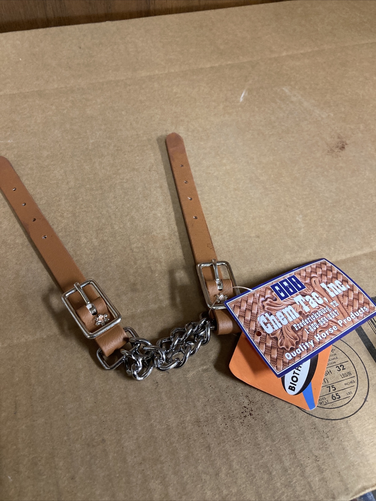 Chem Tac Inc Curb Chain Russet Biothane
