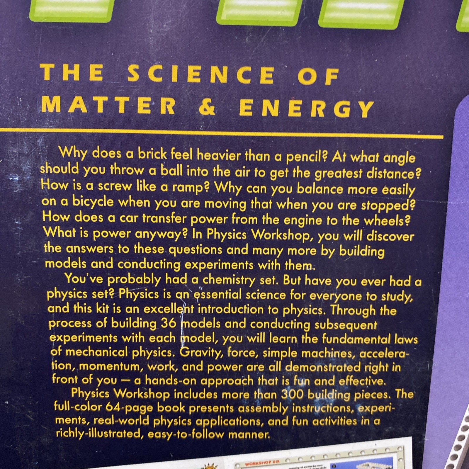 Thames & Kosmos Physics Workshop Science kit Learn Mechanics & Build Models STEM