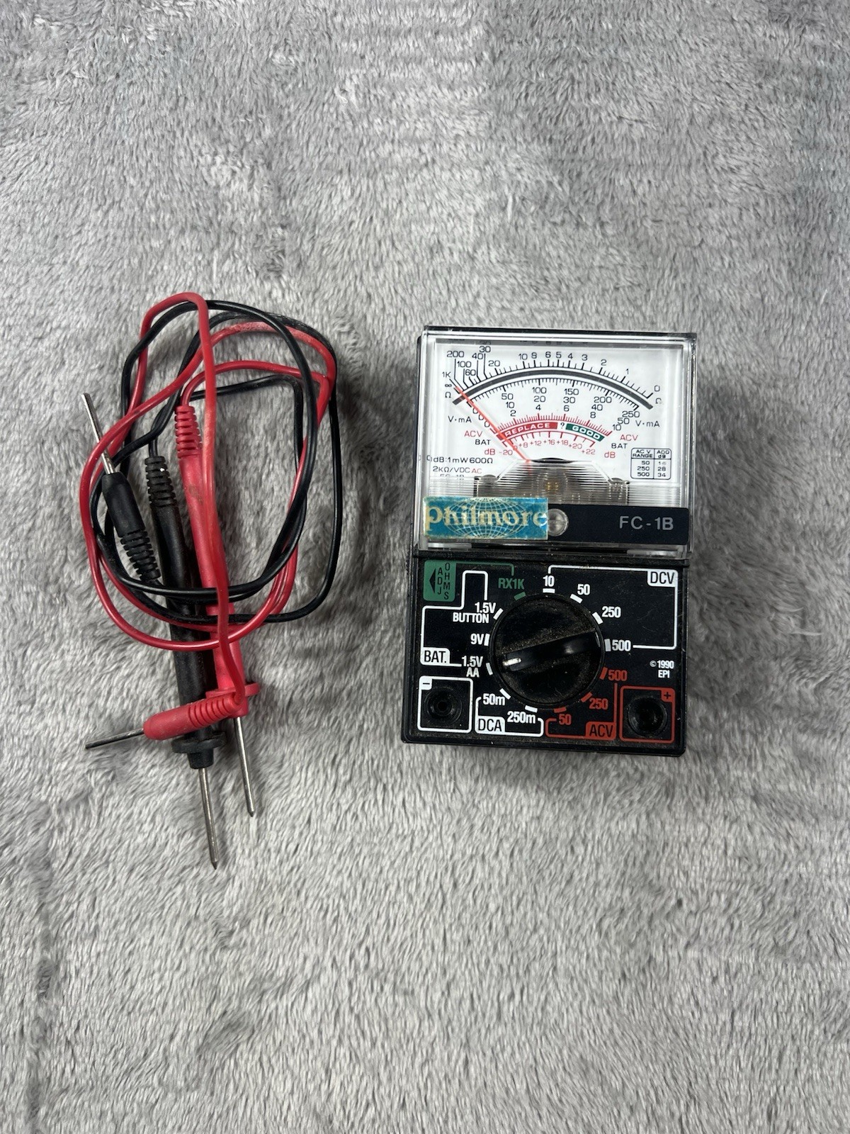 Philmore FC-1B Analog Multimeter