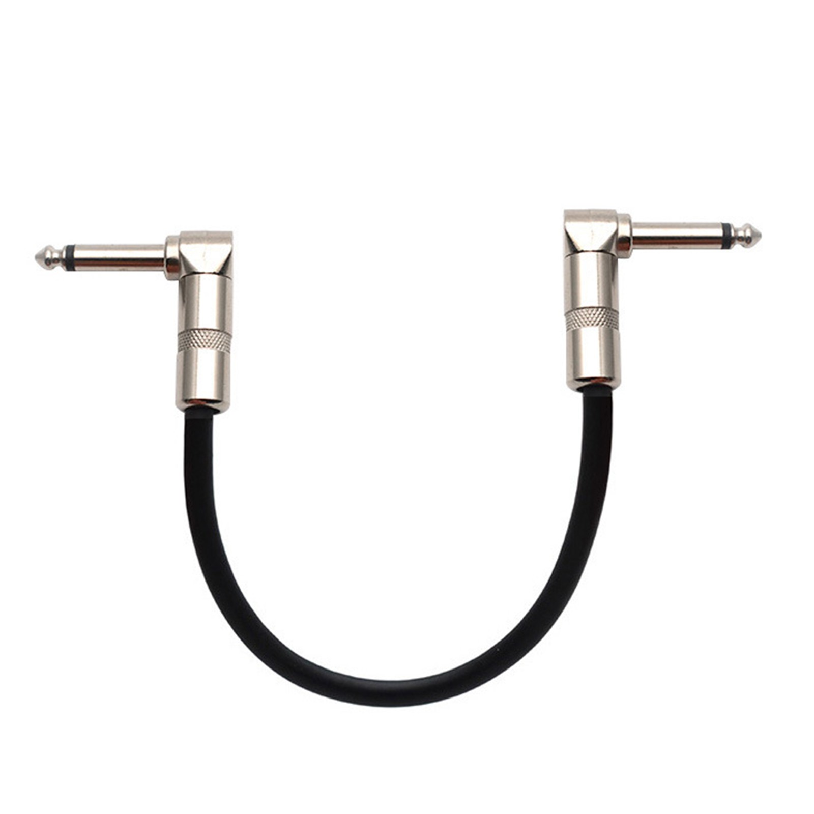 Right Angle 30cm Guitar Effect Pedal Cable Effects Patch Cord Pedal Cable E