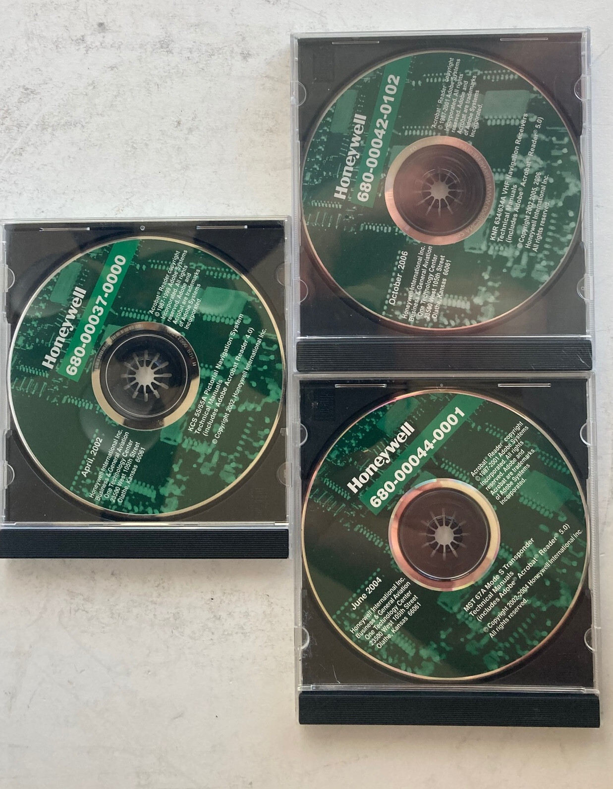 Avionics technical manual CDs