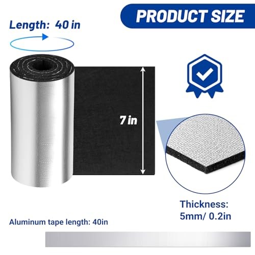 Battery Insulation Kit 40"x7" Universal Car Battery Insulation Blanket 1pcs
