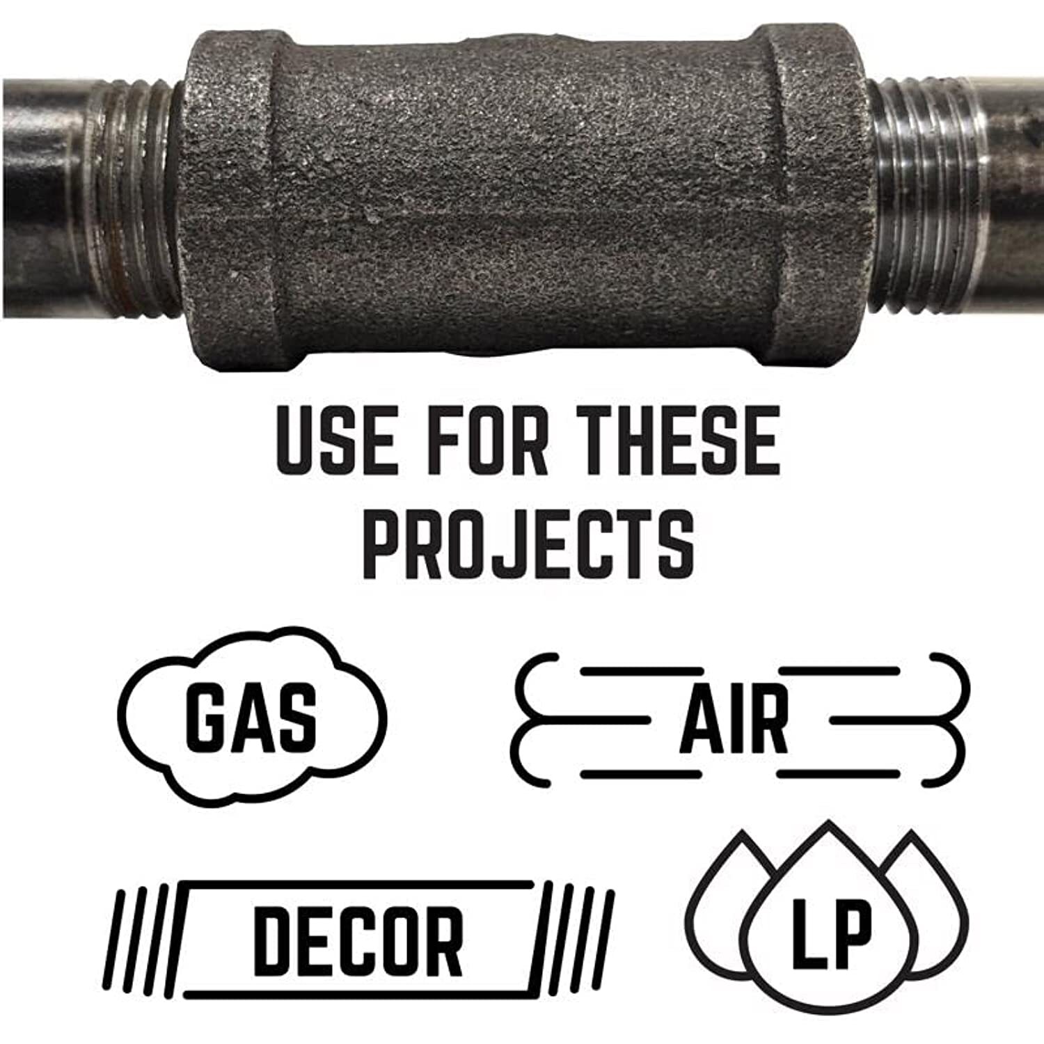 COUPLING RDC 4X2.5 BLK