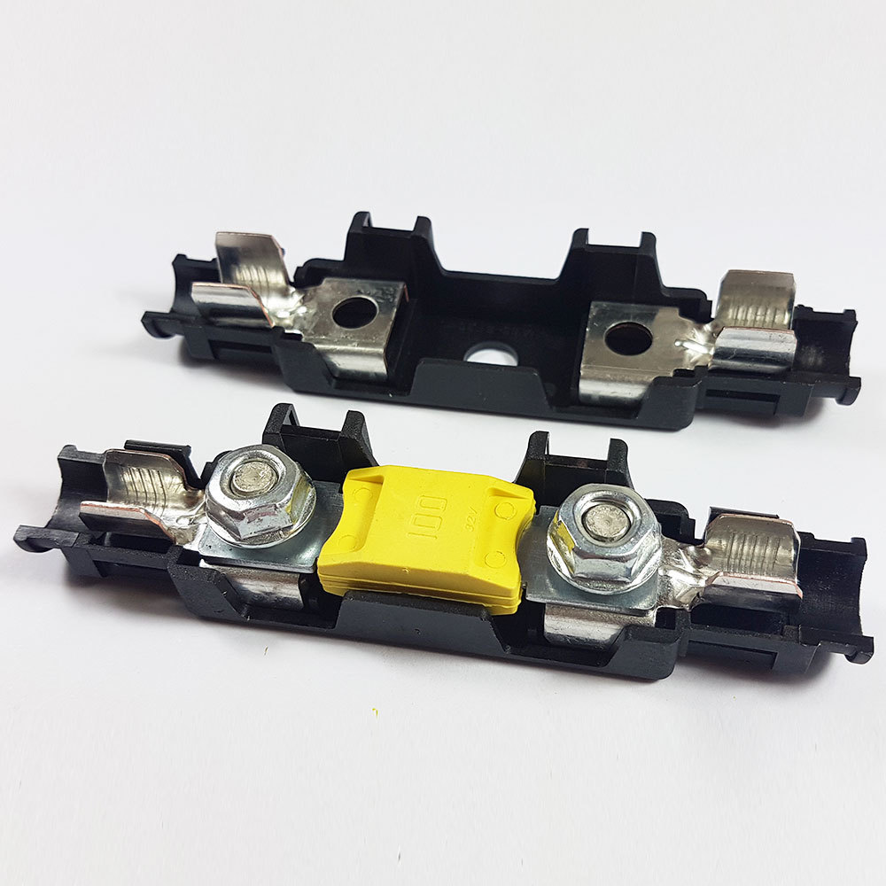 1 x 100 Amp Mega Fuse AND Mega Fuse Holder 100Amp 100A A Fuses Car Truck Van
