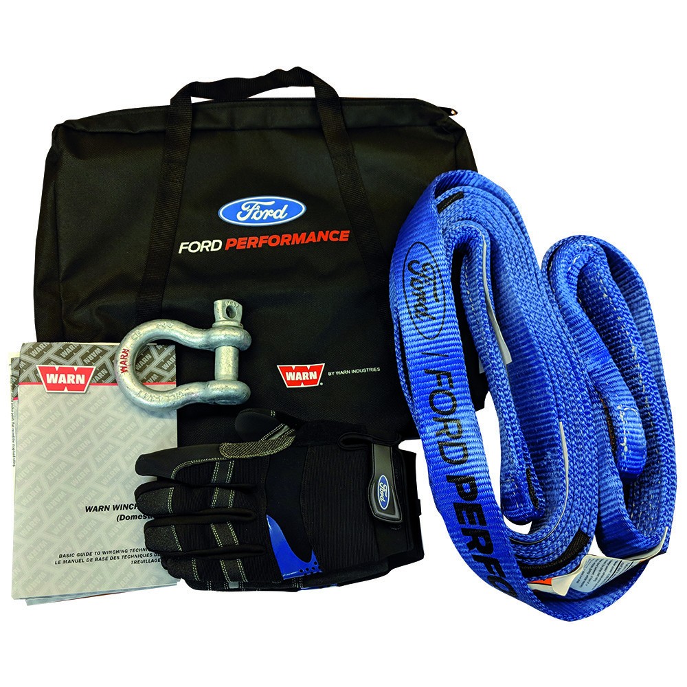 Ford Performance Off-Road Recovery Kit by Warn 2"x22' Recovery Strap M1830FPORR