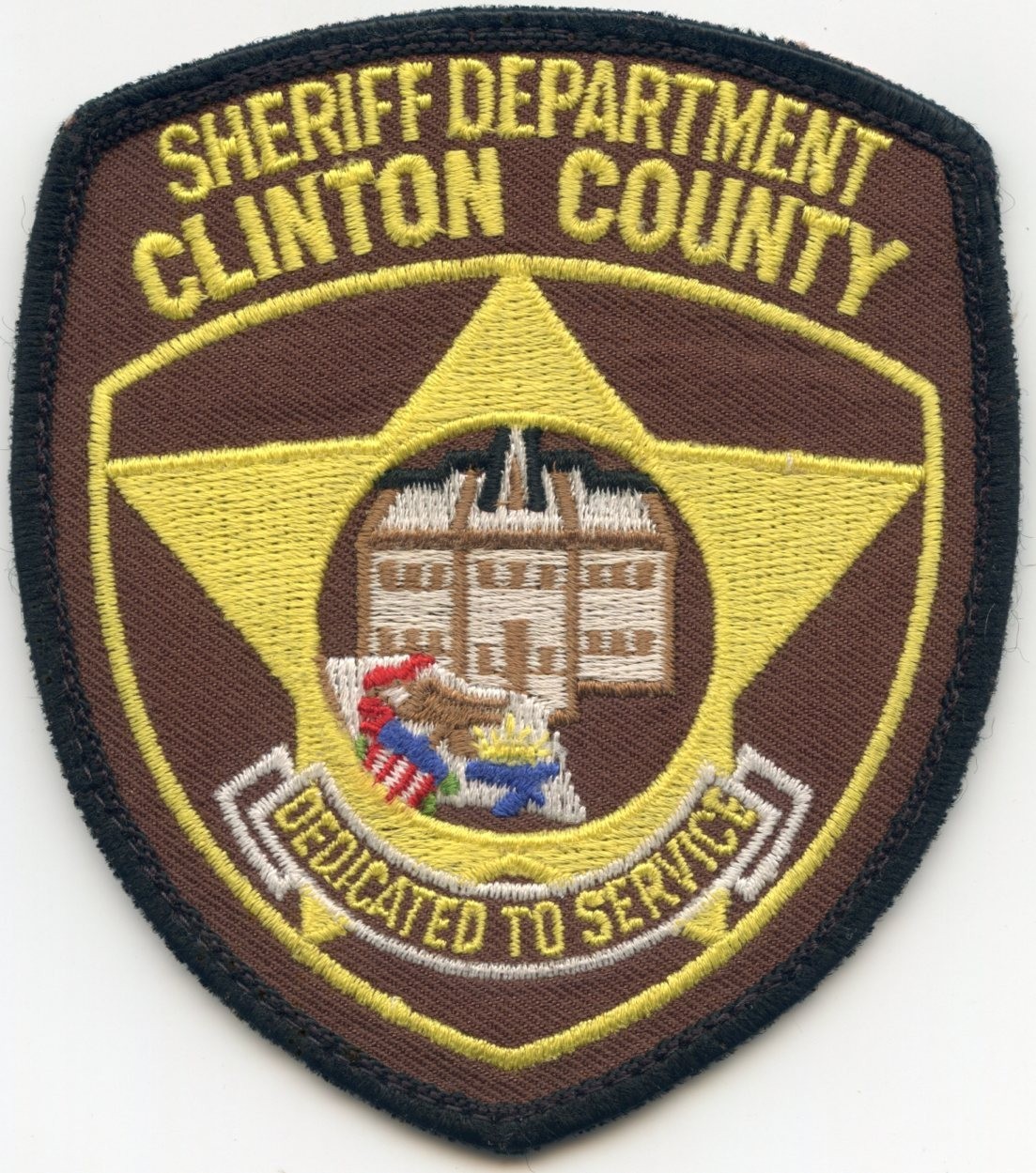 CLINTON COUNTY ILLINOIS SHERIFF POLICE PATCH