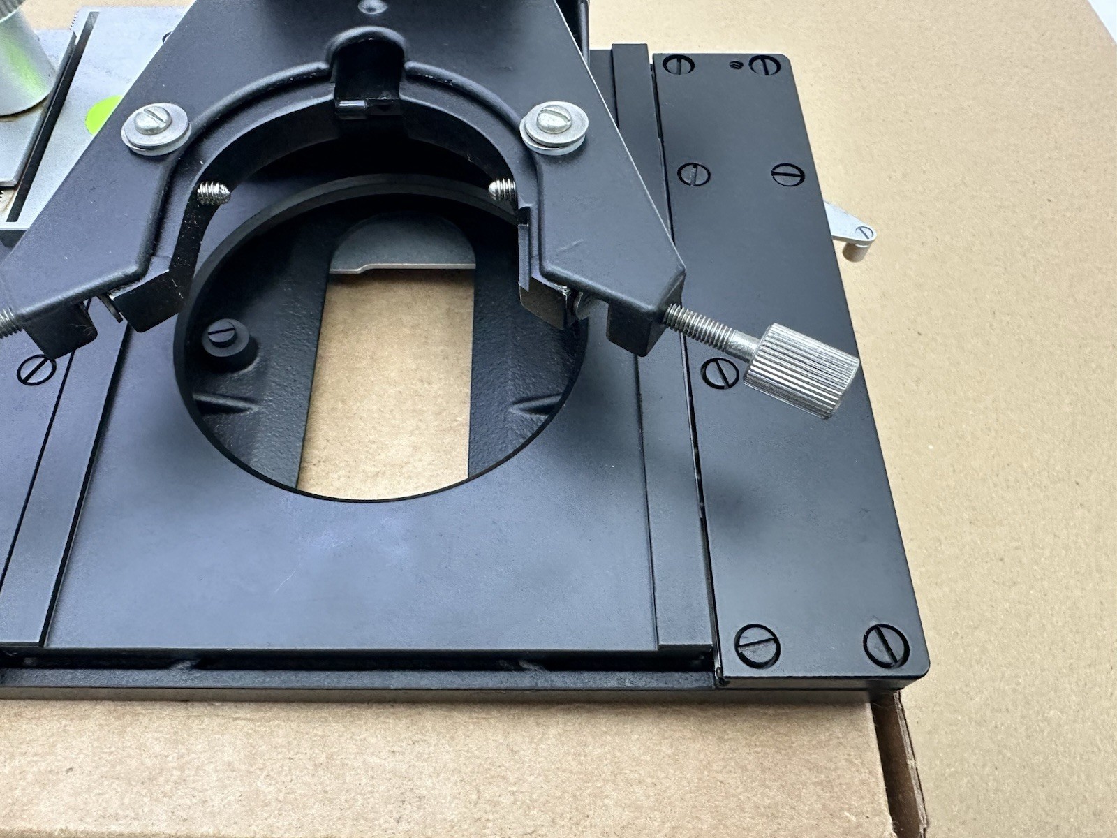 31-60-42 MECANICAL STAGE REPLACEMENT PART FOR BAUSCH LOMB BALPLAN MICROSCOPE