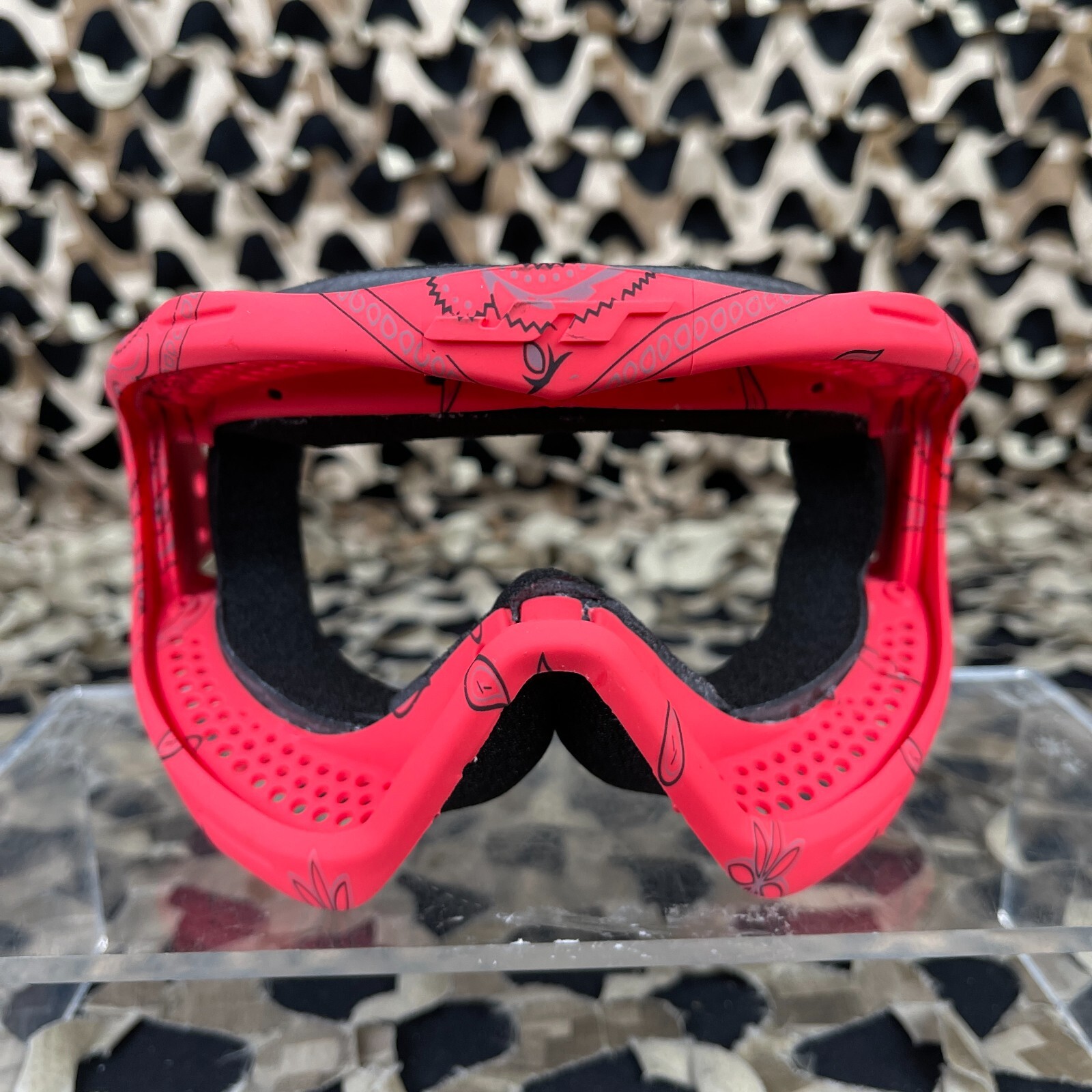 NEW JT Flex 7/Flex 8/ProFlex/Spectra Goggle Mask Frame (No Lens) - Bandana Red