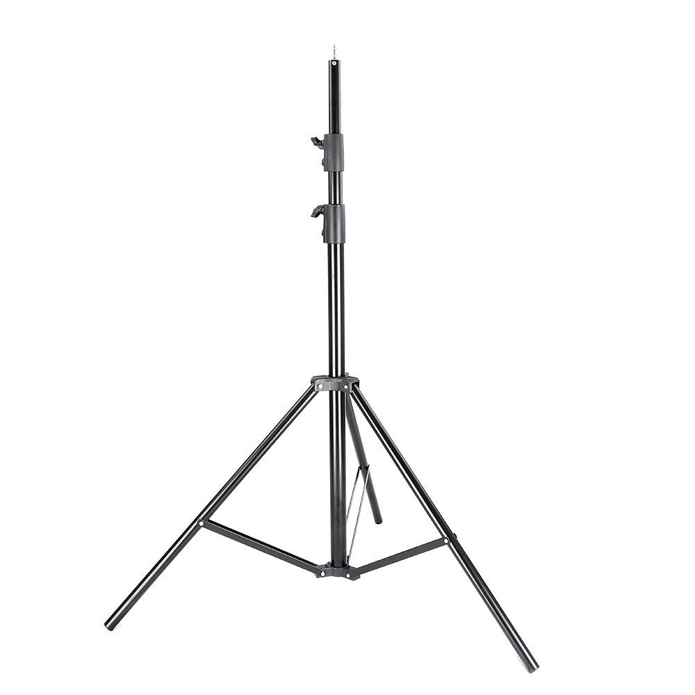 US 2*Godox SK400II Studio Flash Head+Barn Door+60*90cm Sofbox+2m Light Stand Kit
