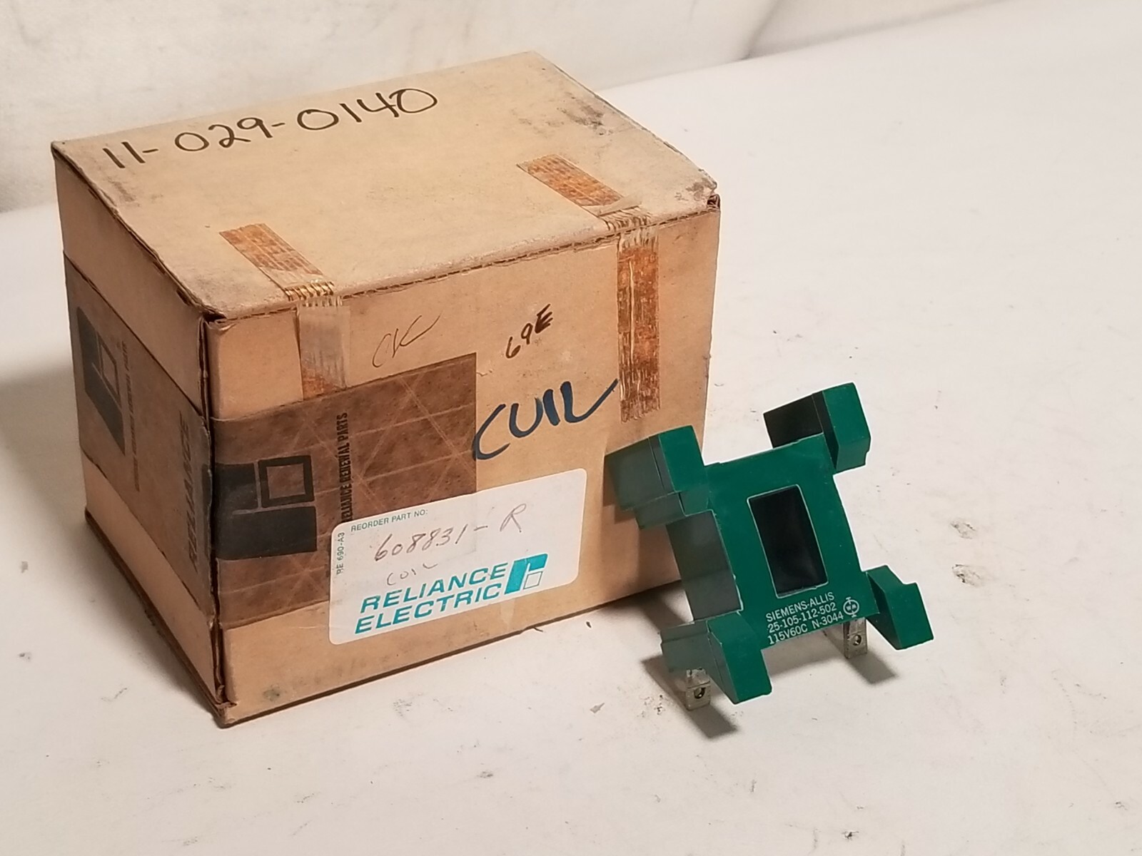 Reliance Electric 608831-R Coil 115V 60Cy