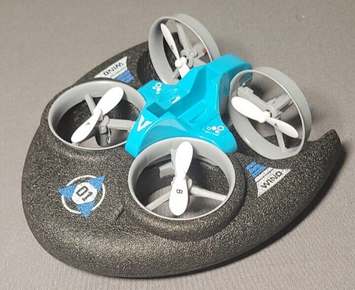 Blue Black X-Wind 3 In 1 2.4G Air Ground Water Aircraft Helicopter Drone