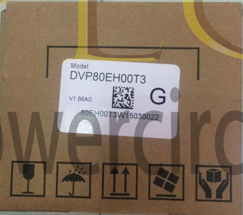 NEW DELTA DVP80EH00T3 PLC 100-240VAC 40DI 40DO TRANSISTOR OUTPUT~