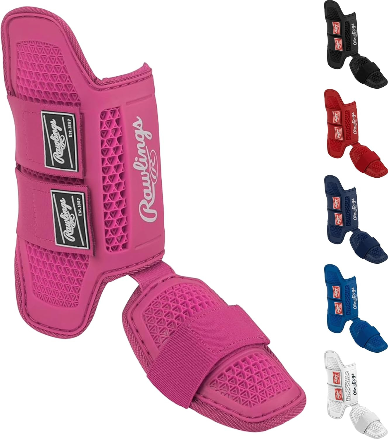 | Batter'S Leg Guard | Baseball / Softball | Small & Large Sizes | Multiple Colo