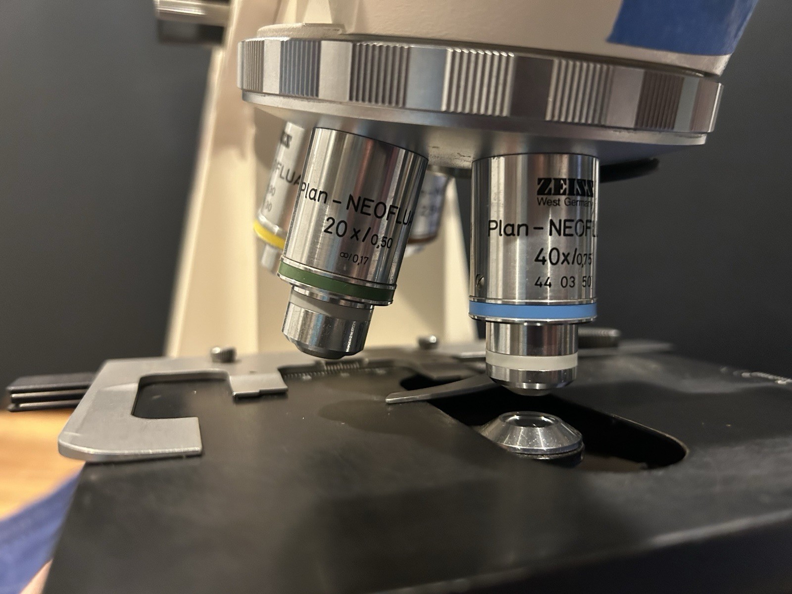 Zeiss Axioskop & AmScope MU1000 10MP USB 2.0 Microscope Digital Camera