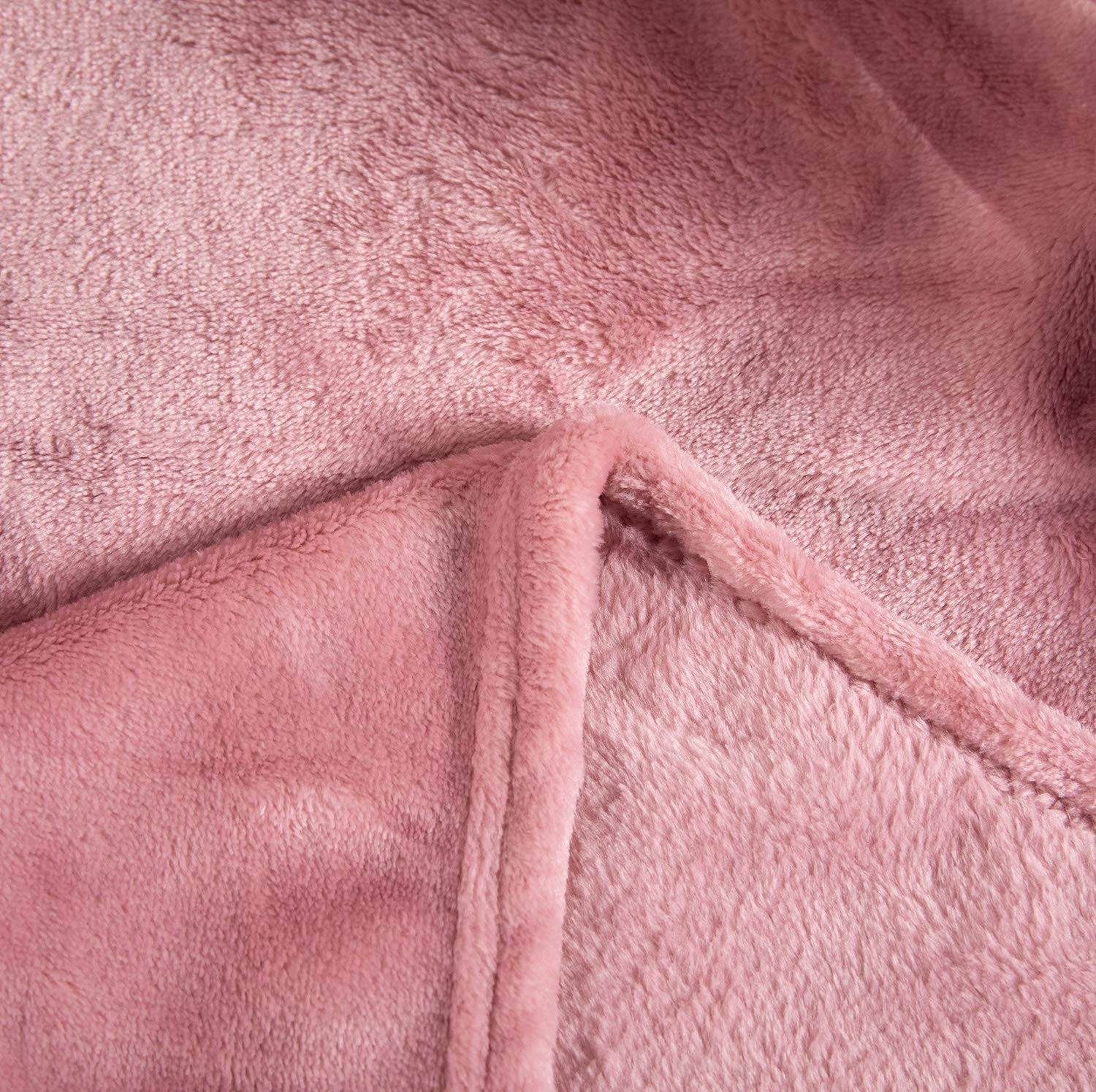 Large Flannel Fleece Throw Blanket, 60×80 Inch - Cozy Lightweight Thick Blank...