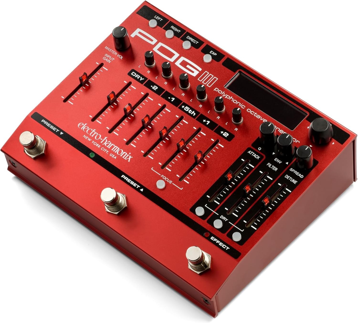 Electro-Harmonix POG3 Polyphonic Octave Generator Pedal