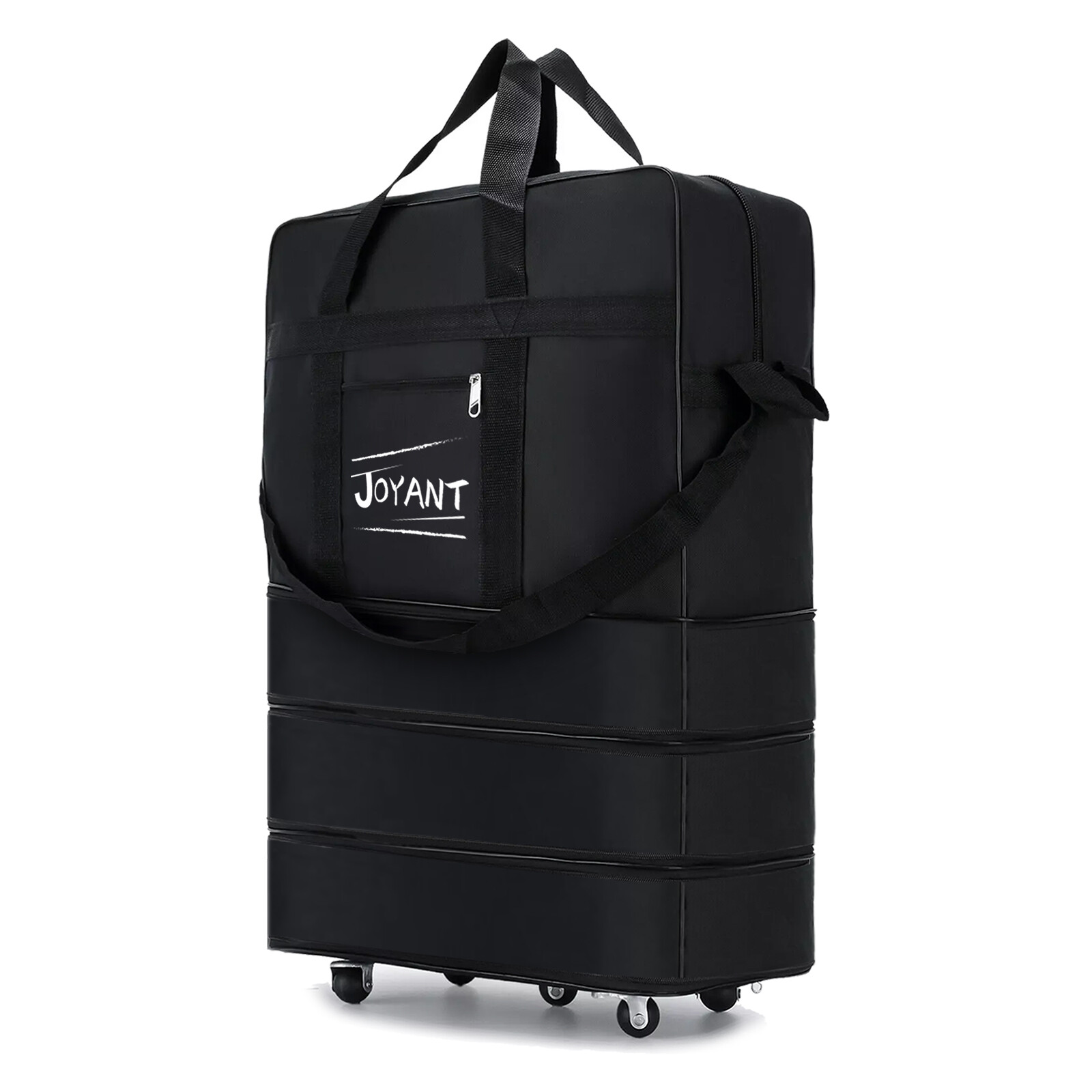 Expandable Rolling Duffle Bag Wheeled Luggage Foldable Suitcase 32" 42"