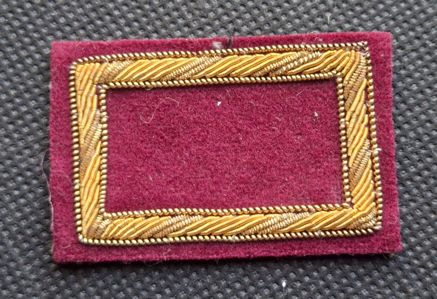 DISTINTIVO DI GRADO FEZ BUSTINA GIL GUF GG.FF MVSN  ORIGINALE WW2