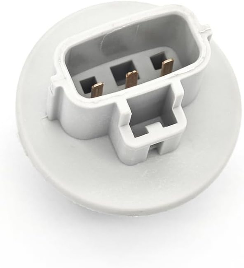 Front Turn Signal Light Bulb Plug Socket, 2 Pcs, Gray, Replacement OEM 90075-600