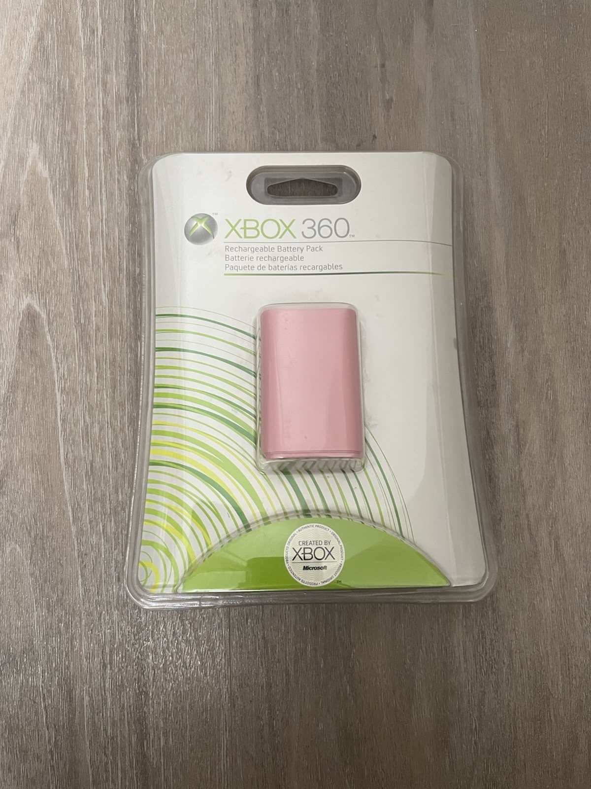 Genuine Microsoft Xbox 360 Pink Rechargeable Battery Pack OEM New Sealed NOS