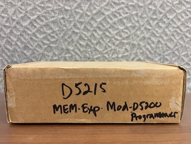 Radionics D5215 Memex Expansion Module for D5200 programmer; NOS. Brand New