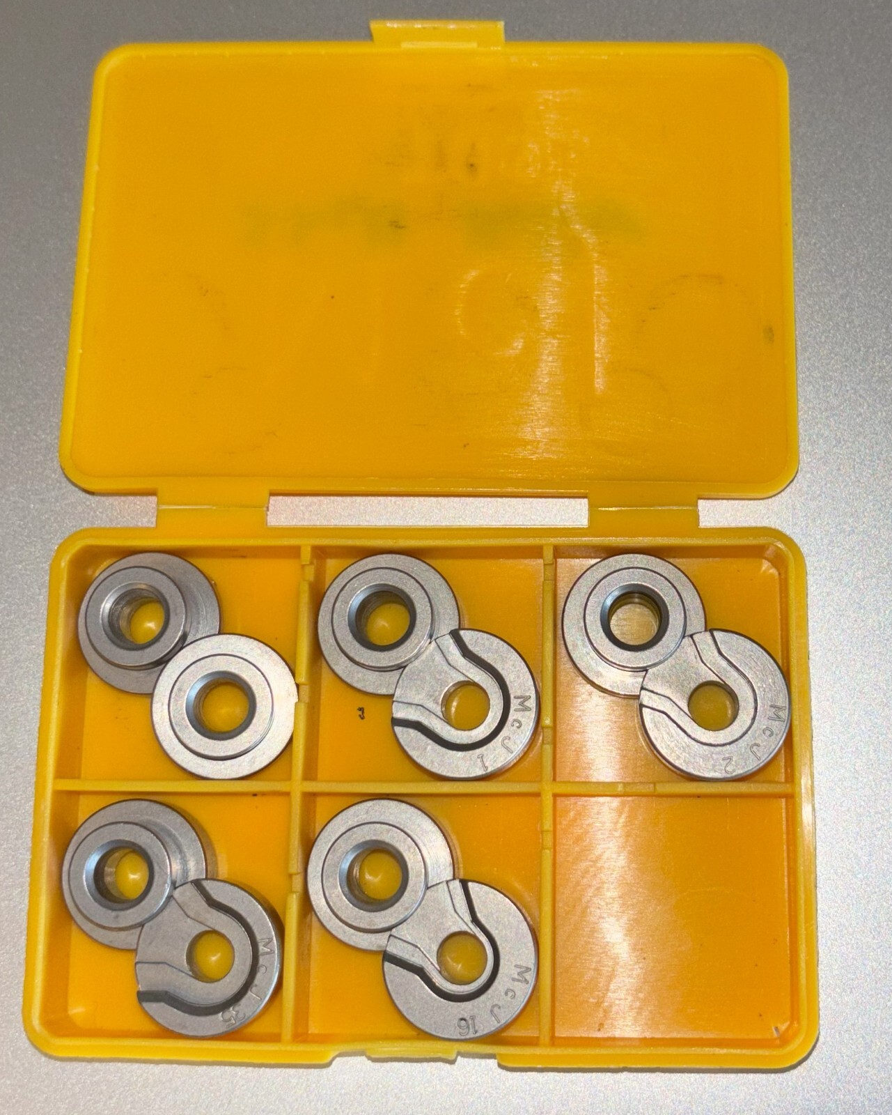 McJ Tools MCJ-3200 Reloading Cartridge Shell Holders Combo 10 Pack 5 Sizes