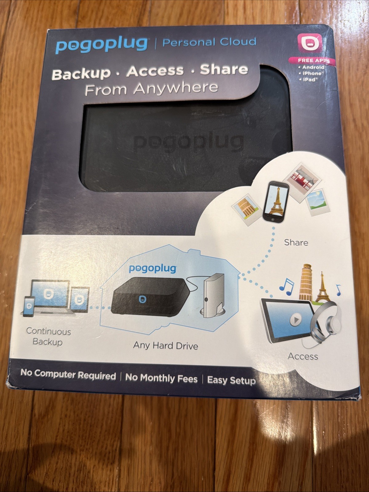 New Pogoplug Personal Cloud Backup, Access, Share from Anywhere POGO-V4-A1-04
