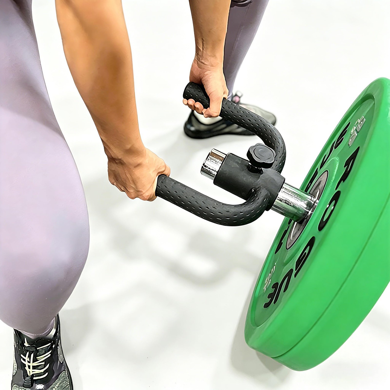 Landmine Handle (550LB Max) for T Bar Row Attachment, Heavy Duty Barbell Row ...
