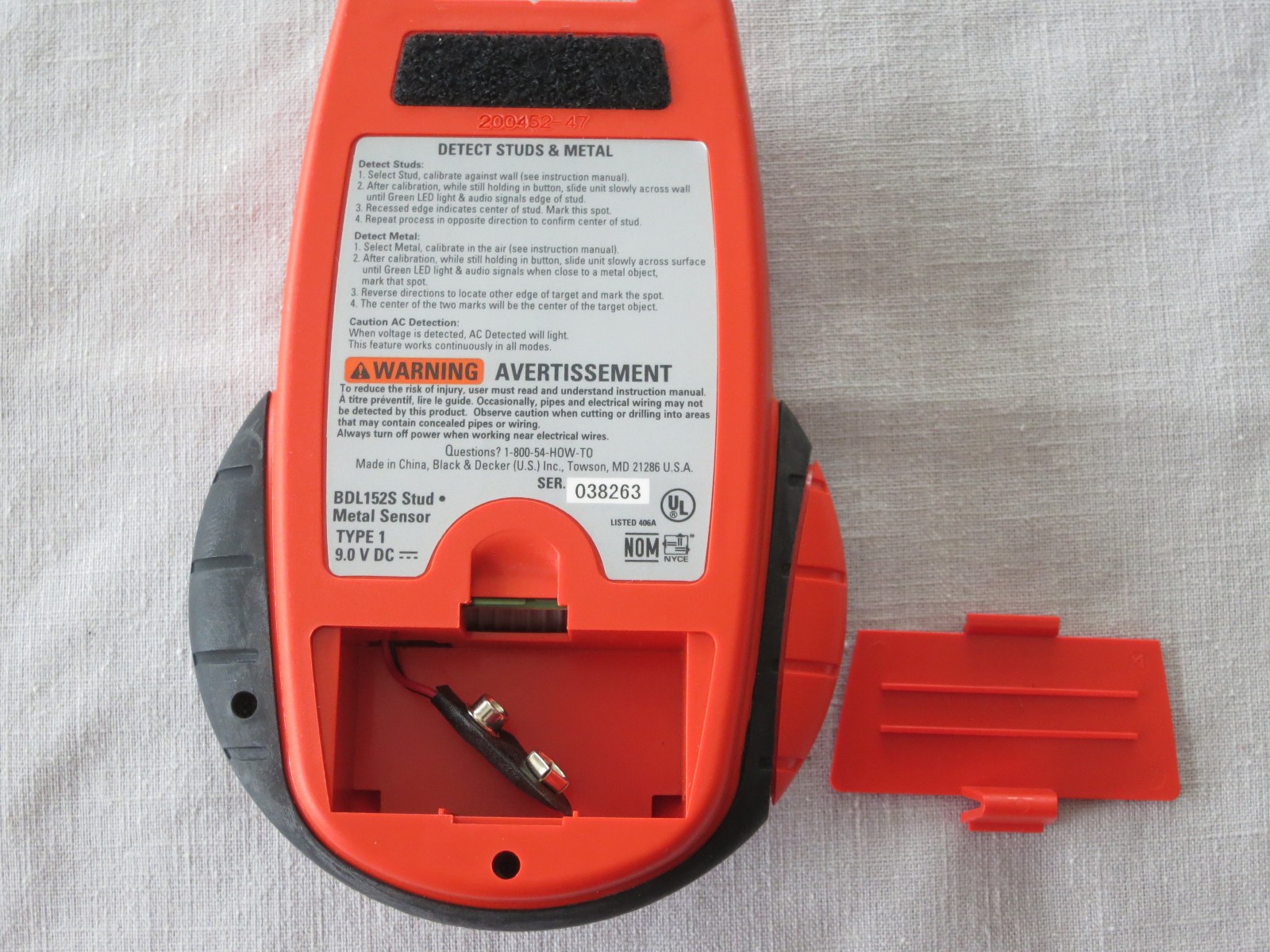Black & Decker Stud and Metal Sensor, BDL152S