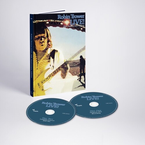 ROBIN TROWER -  Robin Trower Live! 50th Anniversary Edition - NEW 2 CD SET