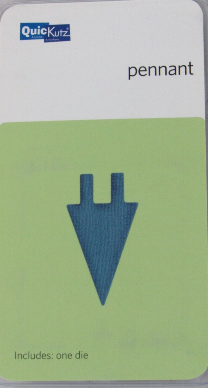 QuicKutz Pennant 2x2, 1 Cutting Die Set RS-0909