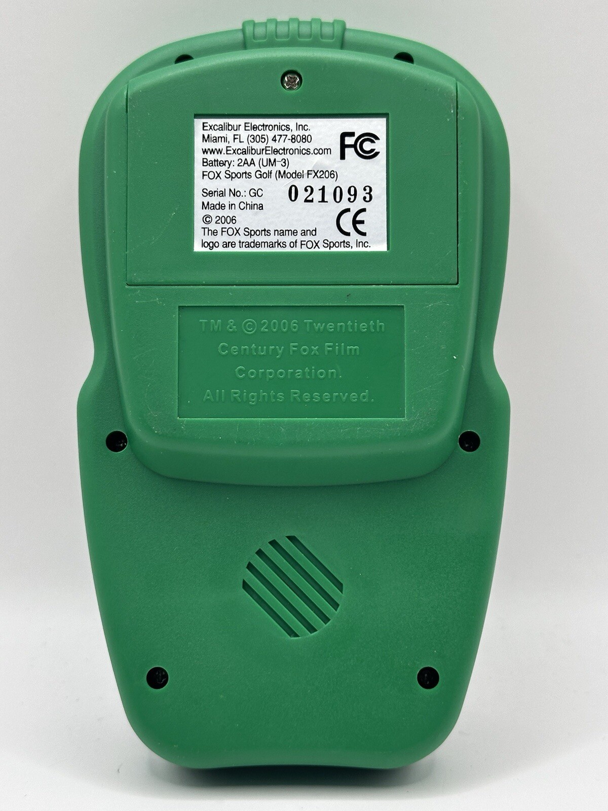 Excalibur Fox Sports Golf Handheld Game Console