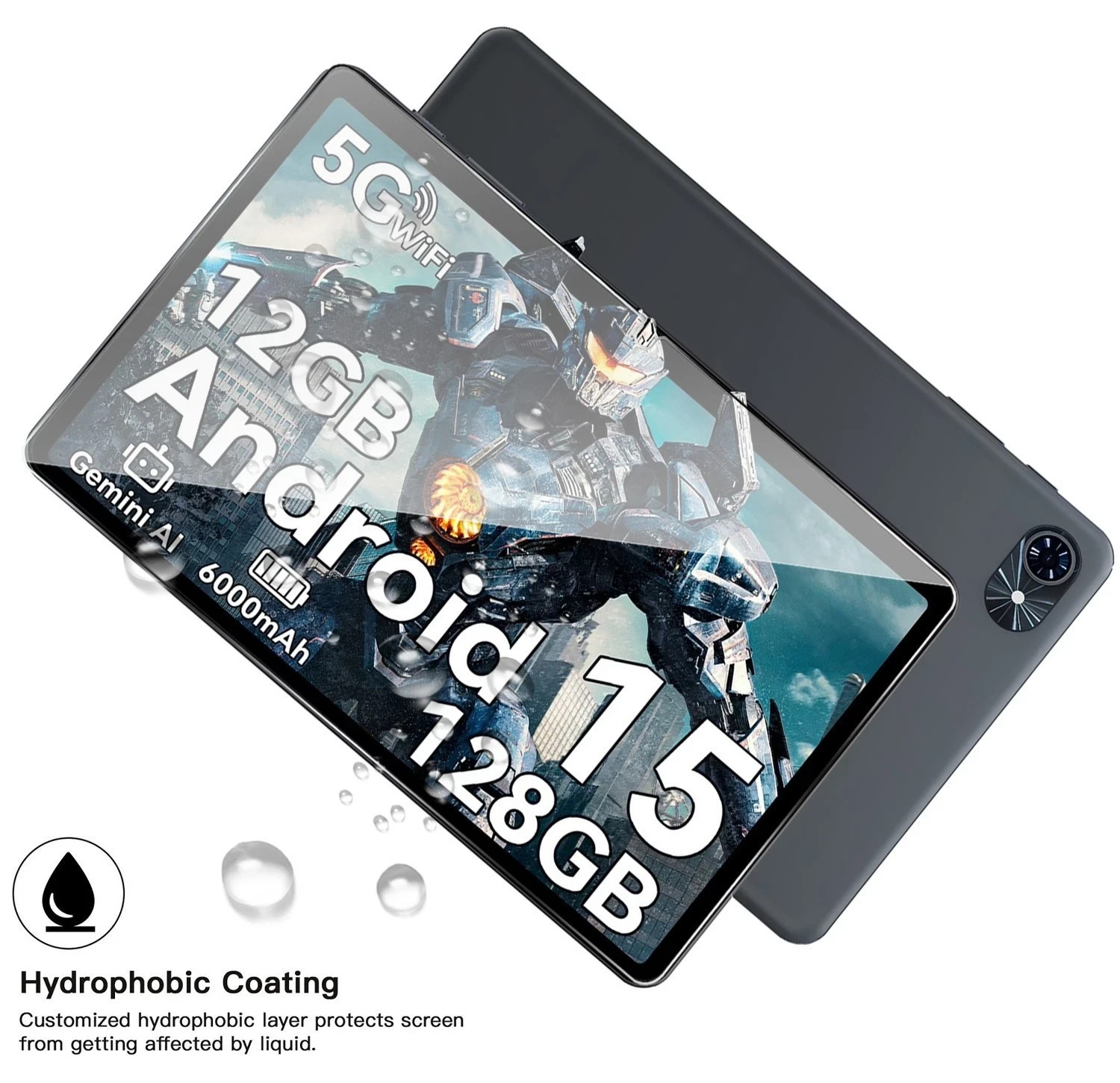 2 Pack 9H HD Tempered Glass Screen Protector For TABWEE T80 10 inch Tablet
