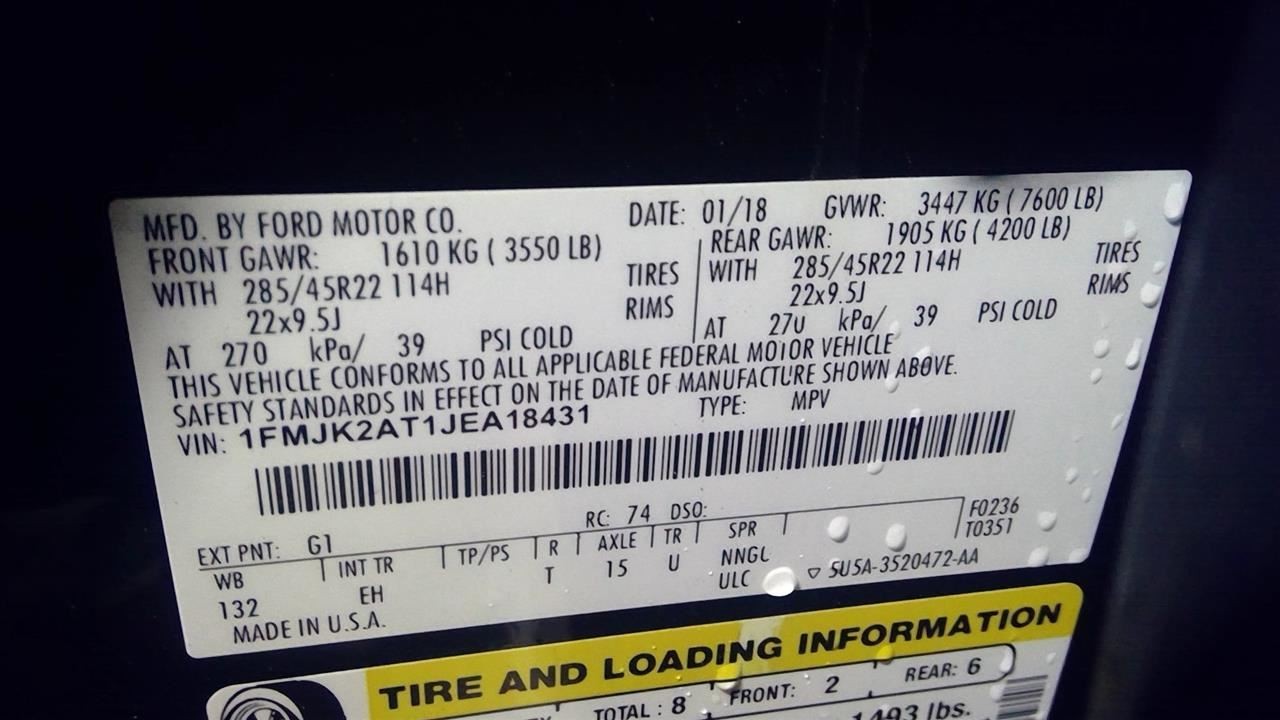 Driver Assist Camera Control Module Fits 18-21 EXPEDITION JL1T-19H423-AE