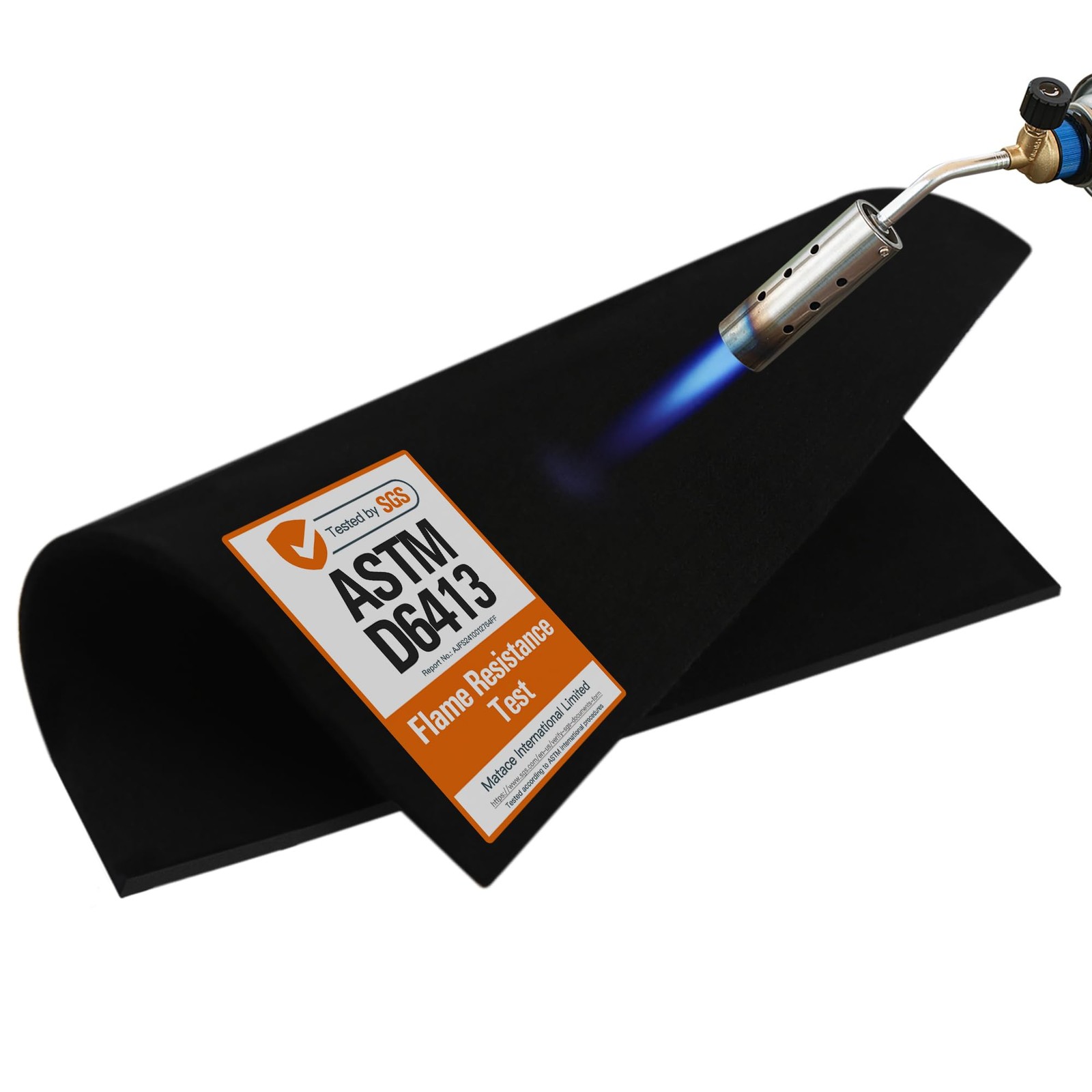 Welding Blanket Fireproof Carbon Felt Soldering Mat & Pad, 5mm Flame Retardan...