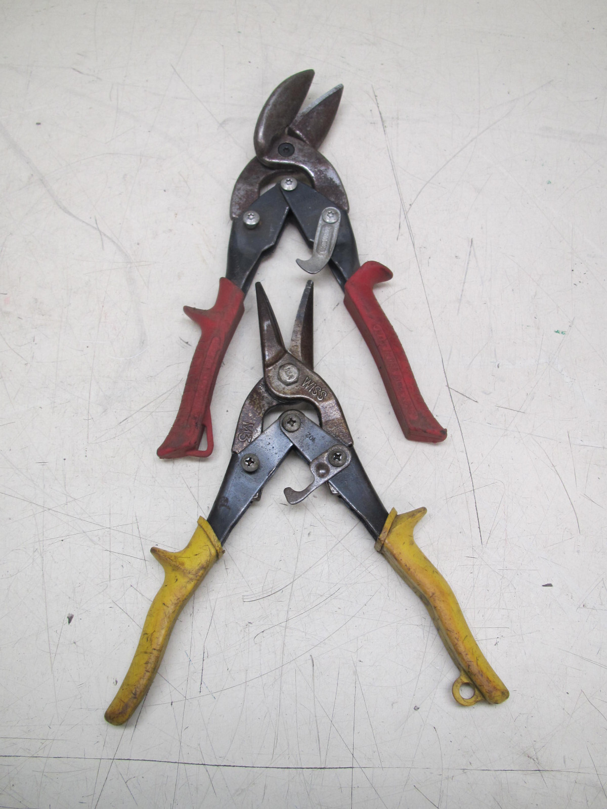 Wiss M3 Sheet Metal Shears Tin Snips & Midwest Aviation Offset Snips MWT-6510L