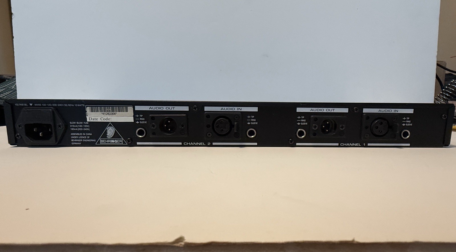 Behringer ULTRAFLEX II EX3100 Multiband Sound Enhancement Processor