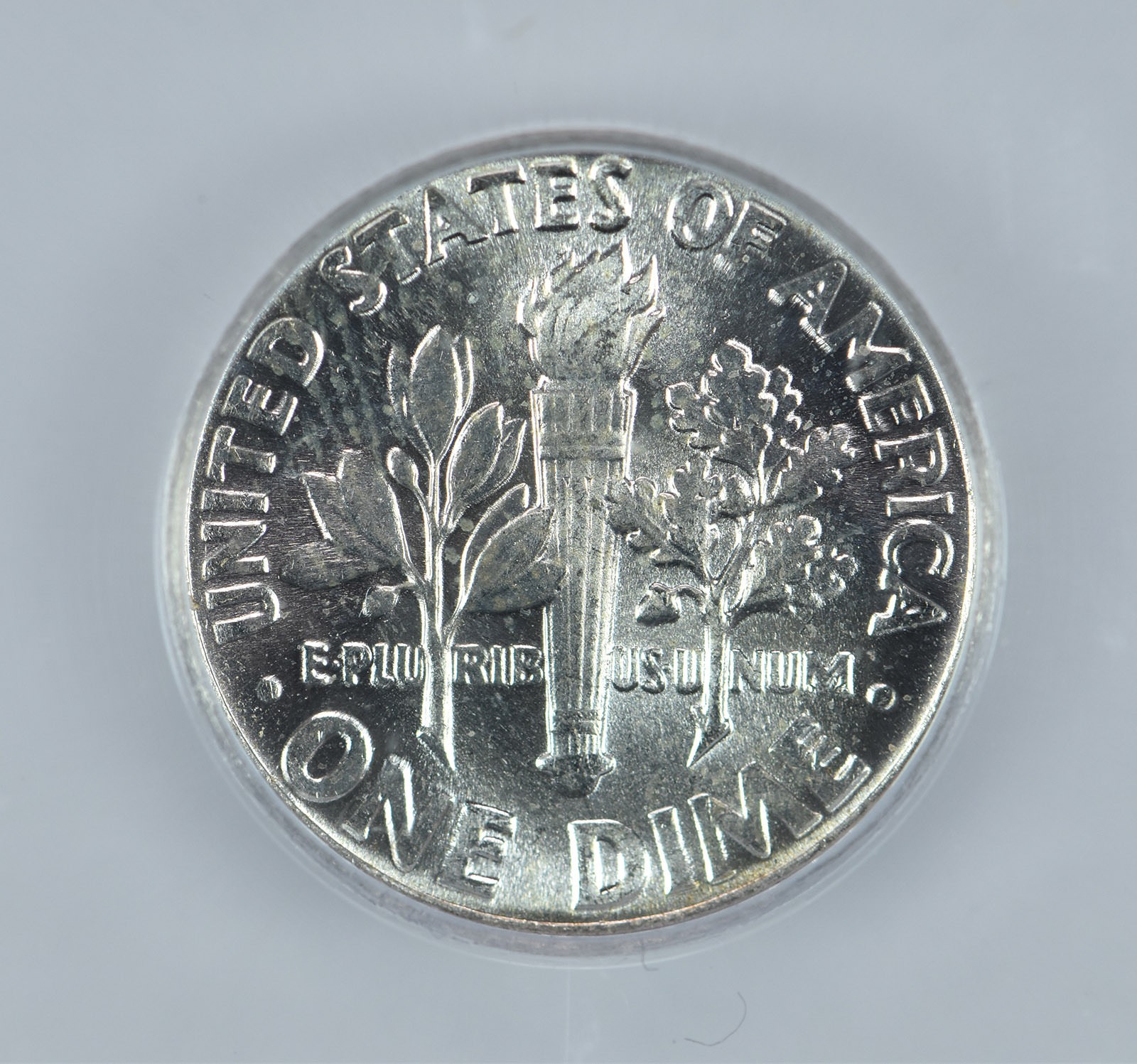 1959 Roosevelt Dime MS66 FB ICG