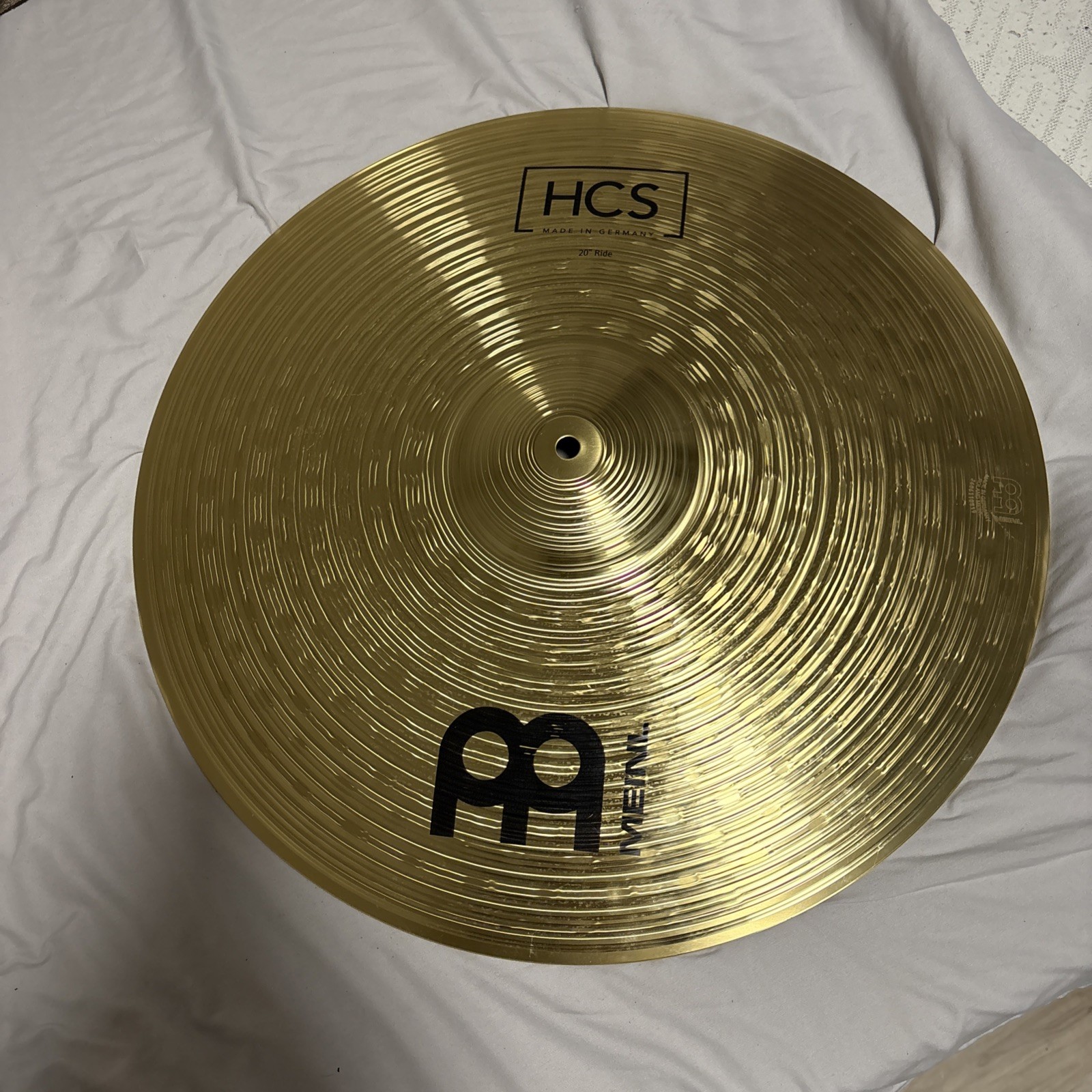 meinl cymbals 20 Inch Ride HCS Roland Meinl 2406110519 20” Made In Germany