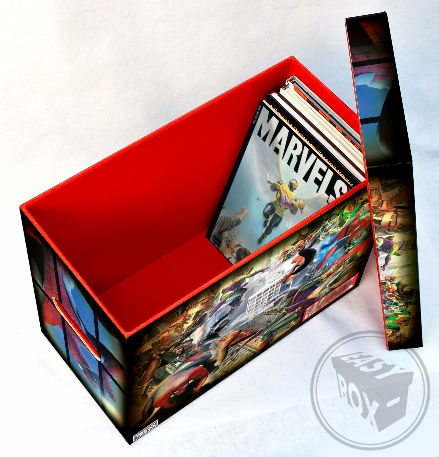 Large Comic Book Hard Box MDF Marvels - Alex Ross