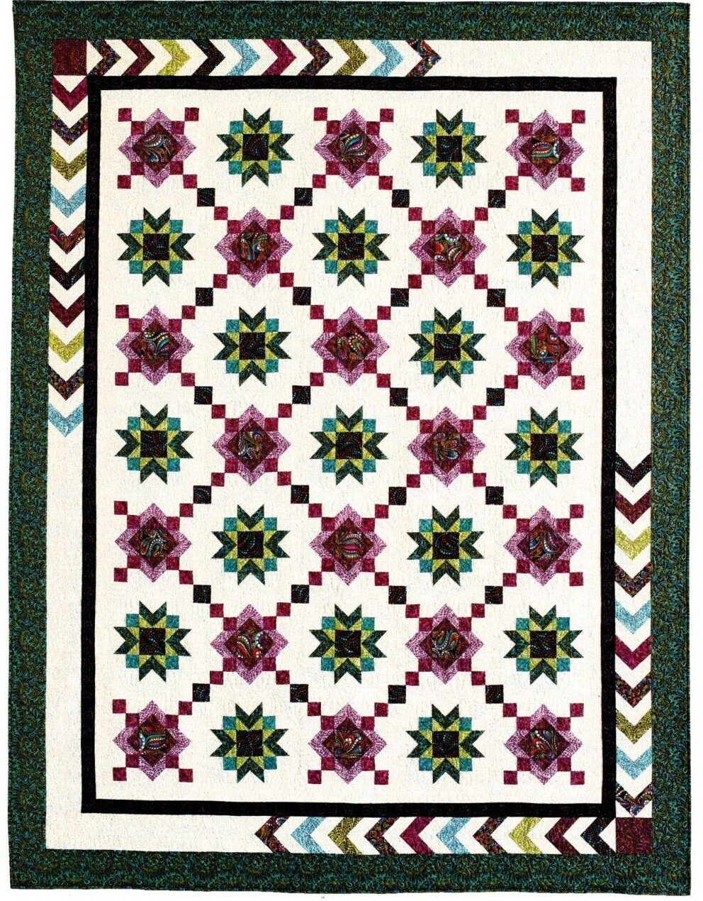 Just Catting Around Quilt Pattern Pieced PG