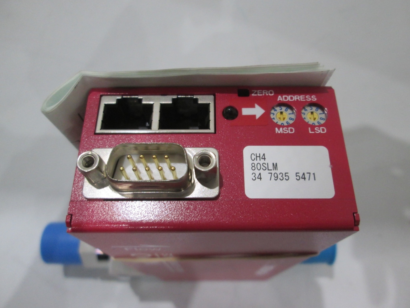 Horiba Stec, N100, CH4, 80SLM, Mass Flow Controller, New
