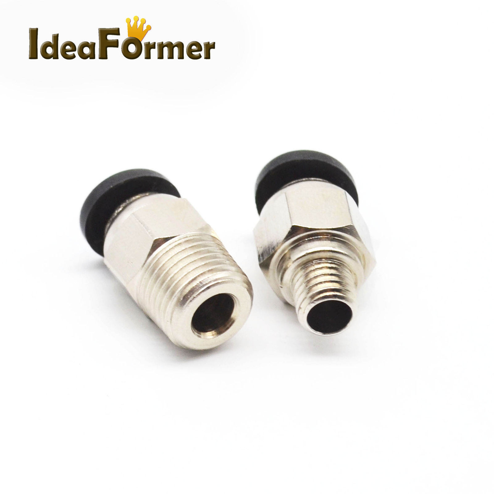 5Pcs 3D Printer Pneumatic Connector+bowden Quick Jointer coupler+Pipe PTFE Tube